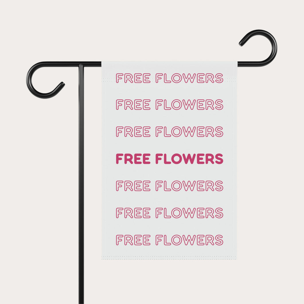 Free Flowers Garden Flag