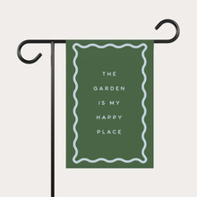 Load image into Gallery viewer, Happy Place Garden Flag
