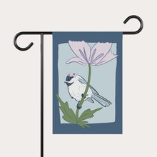 Load image into Gallery viewer, Poppy The Chickadee Garden Flag
