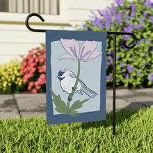 Load image into Gallery viewer, Poppy The Chickadee Garden Flag
